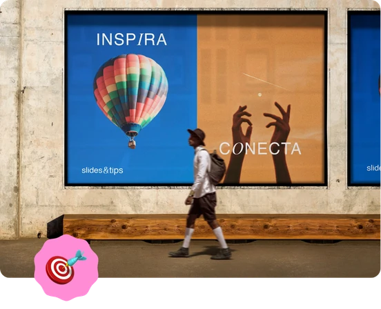 Mural de Slides & Tips: Inspira y Conecta